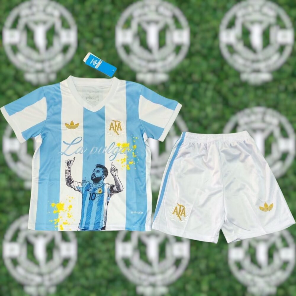 Kids Argentina Messi "La Pulga" Kit